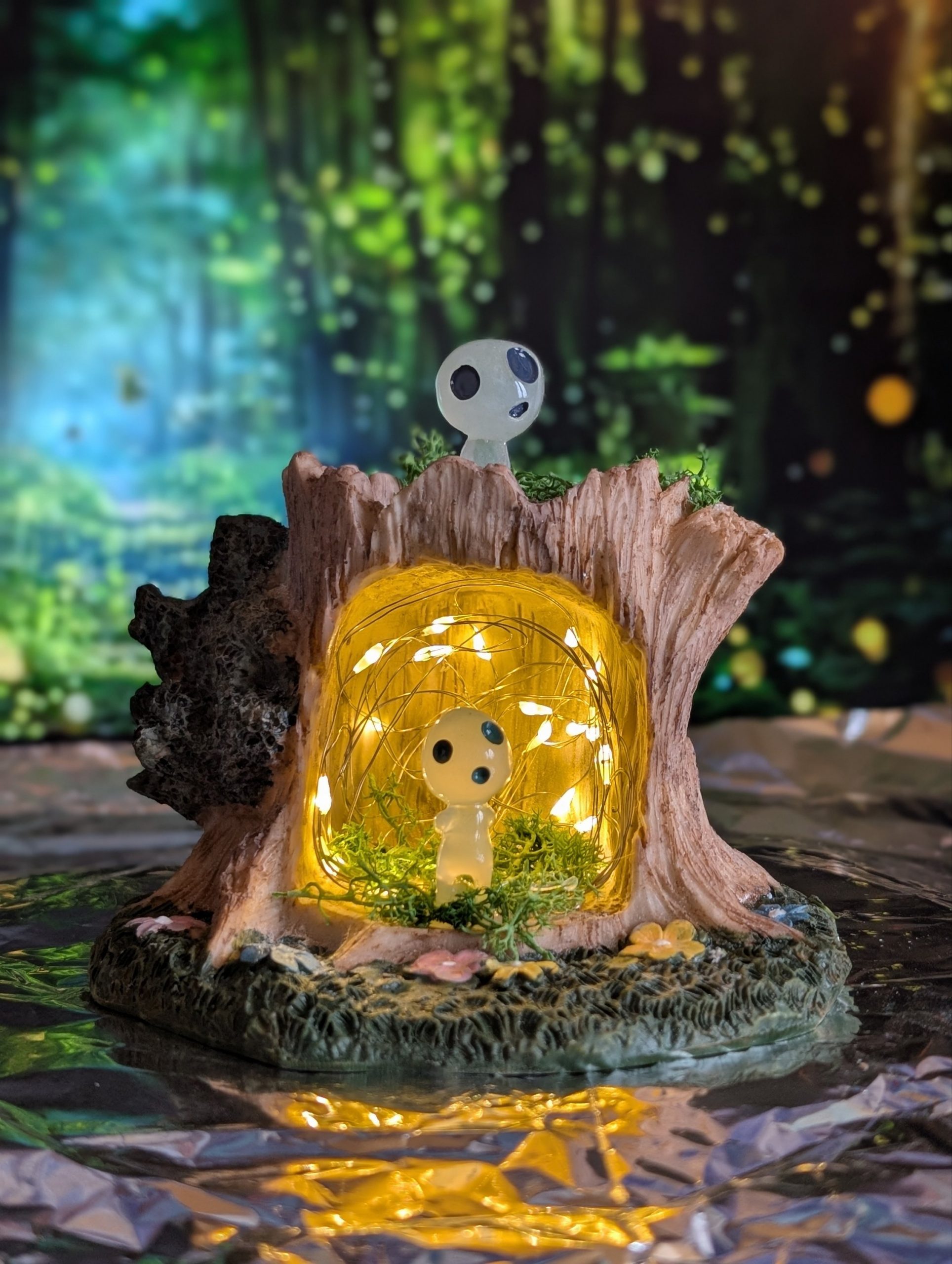 Waldgeist Baumlampe klein – Bild 2